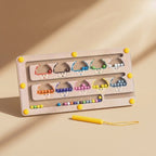 Jeu Montessori Magnétique en Bois – Tri et Reconnaissance des Couleurs