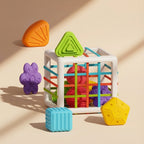 Cube Sensoriel Montessori Nomade – Le Jeu Calmement Stimulant